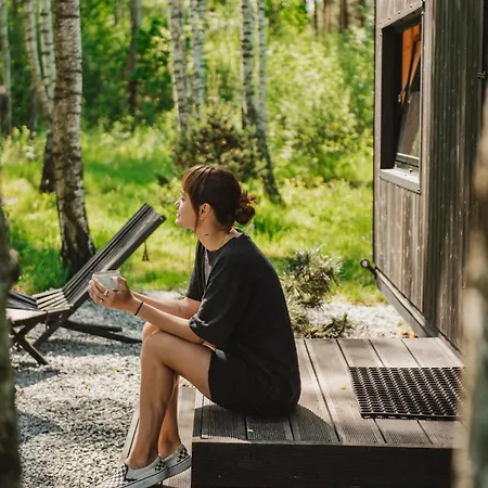 Vakantiehuis Hidden Base - Romantyczna Lesna Kryjowka *